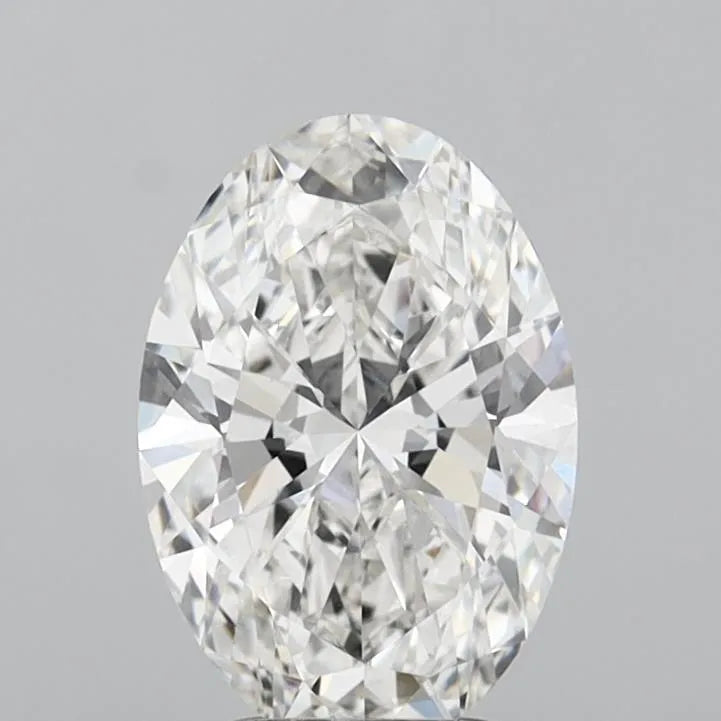 3.07ct Oval Lab Grown Diamond (Colour G, Clarity VS1, IGI Certified)