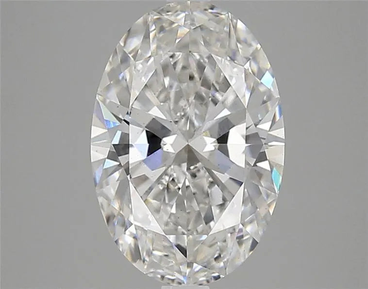 3.07ct Oval Lab Grown Diamond (Colour G, Clarity VS2, IGI Certified)