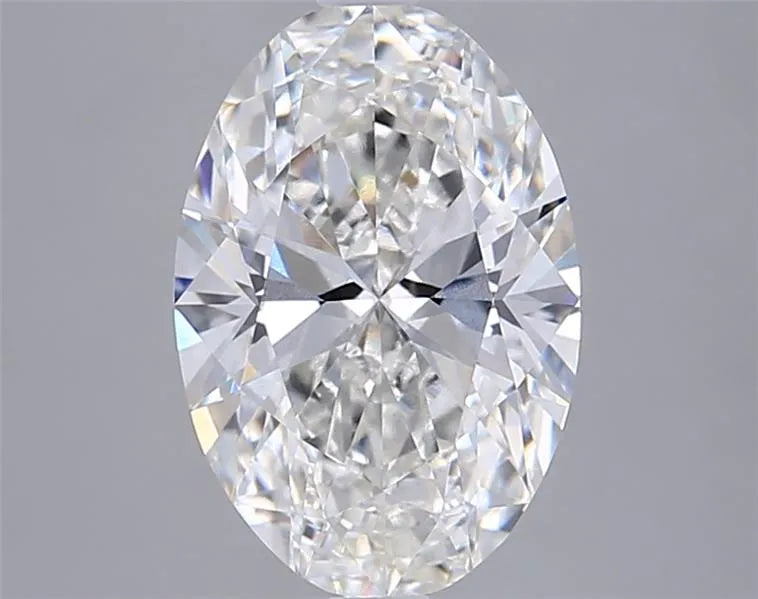 3.07ct Oval Lab Grown Diamond (Colour G, Clarity VVS2, IGI Certified)
