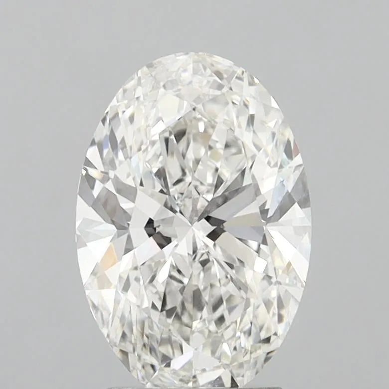 3.07ct Oval Lab Grown Diamond (Colour G, Clarity VVS2, IGI Certified)