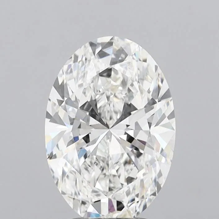 3.07ct Oval Lab Grown Diamond (Colour G, Clarity VVS2, IGI Certified)