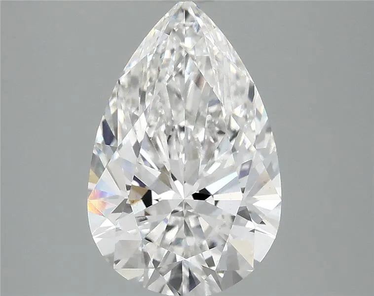 3.07ct Pear Lab Grown Diamond (Colour D, Clarity VS2, IGI Certified)