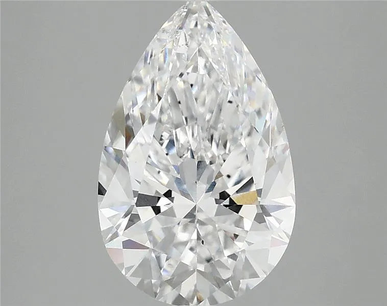 3.07ct Pear Lab Grown Diamond (Colour D, Clarity VS2, IGI Certified)
