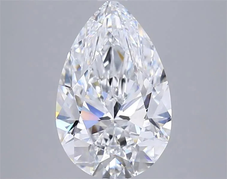 3.07ct Pear Lab Grown Diamond (Colour E, Clarity VVS1, IGI Certified)