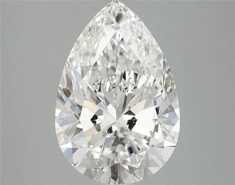3.07ct Pear Lab Grown Diamond (Colour E, Clarity VVS2, IGI Certified)