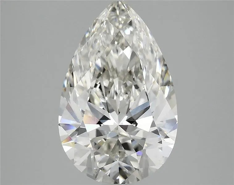 3.07ct Pear Lab Grown Diamond (Colour G, Clarity VVS2, IGI Certified)
