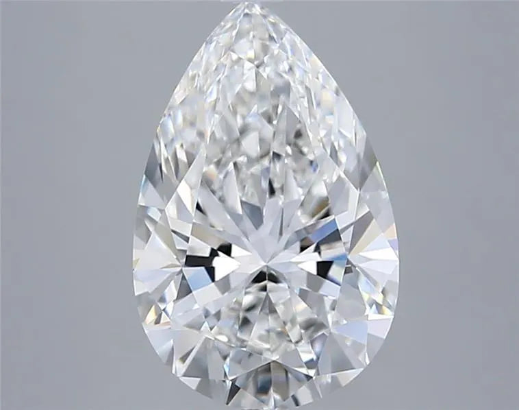 3.07ct Pear Lab Grown Diamond (Colour G, Clarity VVS2, IGI Certified)