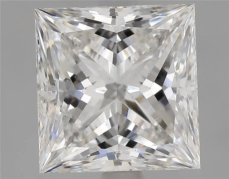3.07ct Princess Lab Grown Diamond (Colour F, Clarity SI1, Cut EX, IGI Certified)