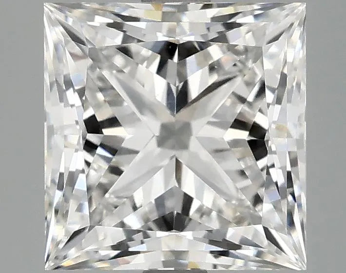 3.07ct Princess Lab Grown Diamond (Colour F, Clarity VVS2, IGI Certified)