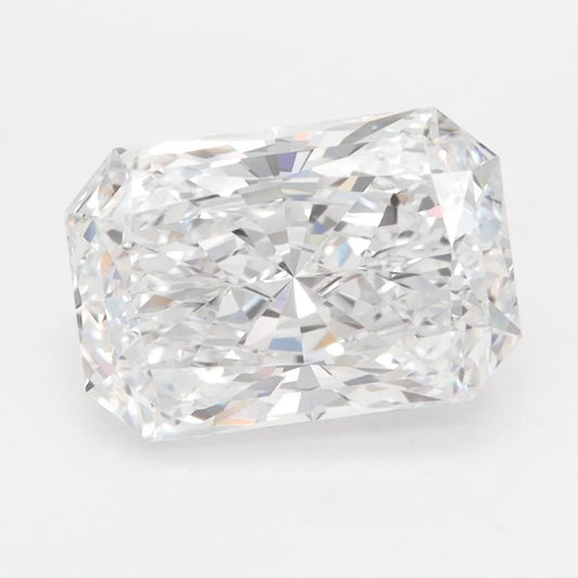 3.07ct Radiant Lab Grown Diamond (Colour D, Clarity IF, IGI Certified)
