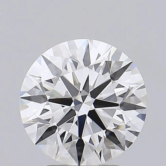3.07ct Round Lab Grown Diamond (Colour D, Clarity IF, Cut ID, IGI Certified)
