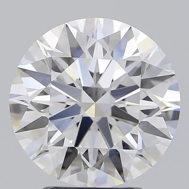 3.07ct Round Lab Grown Diamond (Colour E, Clarity IF, Cut ID, IGI Certified)