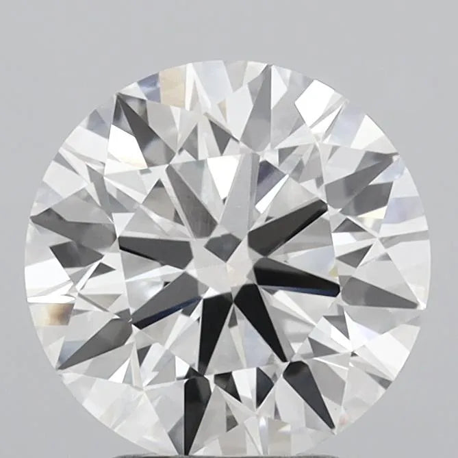 3.07ct Round Lab Grown Diamond (Colour F, Clarity VVS2, Cut ID, IGI Certified)