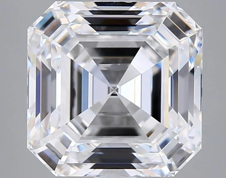 3.08ct Asscher Lab Grown Diamond (Colour D, Clarity VVS2, IGI Certified)