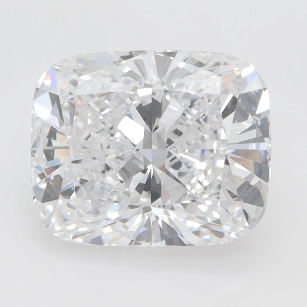 3.08ct Cushion brilliant Lab Grown Diamond (Colour D, Clarity VVS2, IGI Certified)