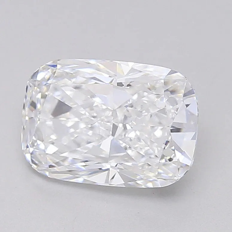 3.08ct Cushion modified Lab Grown Diamond (Colour D, Clarity VVS1, IGI Certified)