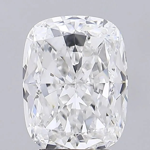 3.08ct Cushion modified Lab Grown Diamond (Colour E, Clarity VVS2, IGI Certified)