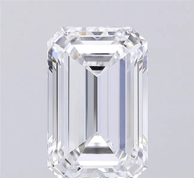 3.08ct Emerald Lab Grown Diamond (Colour D, Clarity VVS1, IGI Certified)