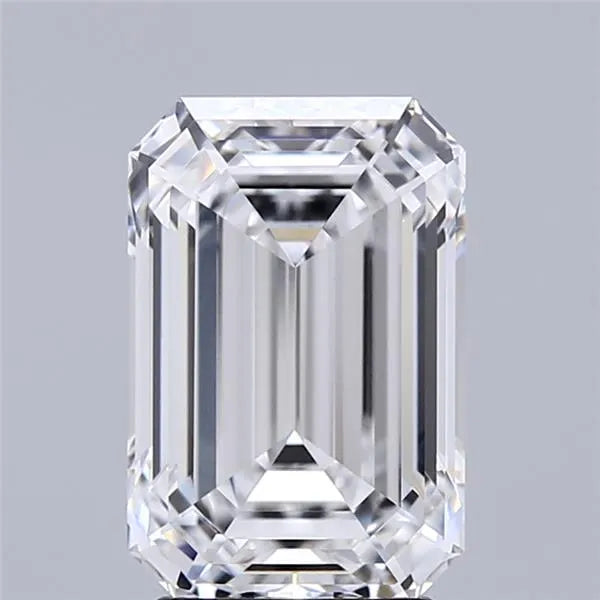 3.08ct Emerald Lab Grown Diamond (Colour D, Clarity VVS2, IGI Certified)