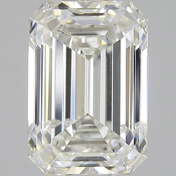 3.08ct Emerald Lab Grown Diamond (Colour F, Clarity SI2, IGI Certified)