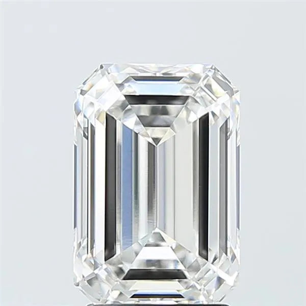 3.08ct Emerald Lab Grown Diamond (Colour F, Clarity VVS2, IGI Certified)
