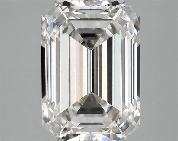 3.08ct Emerald Lab Grown Diamond (Colour G, Clarity VVS2, IGI Certified)