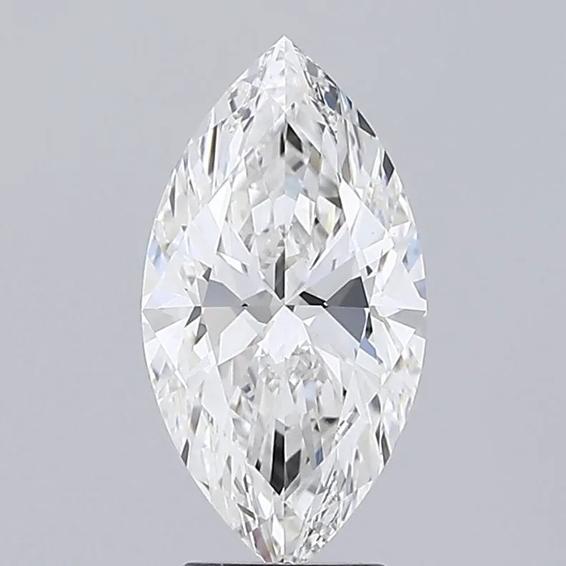 3.08ct Marquise Lab Grown Diamond (Colour E, Clarity VVS2, IGI Certified)