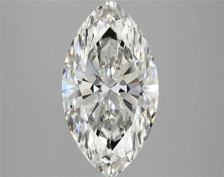 3.08ct Marquise Lab Grown Diamond (Colour G, Clarity VVS2, IGI Certified)