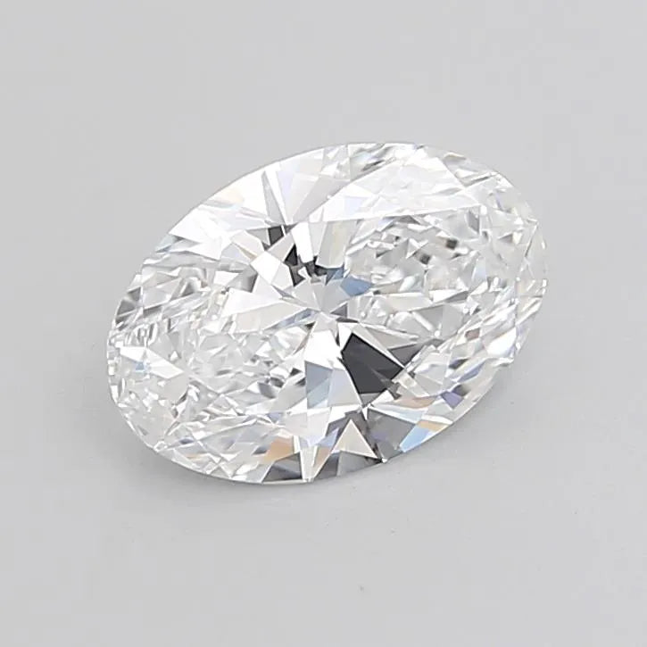 3.08ct Oval Lab Grown Diamond (Colour D, Clarity VVS1, Cut EX, IGI Certified)