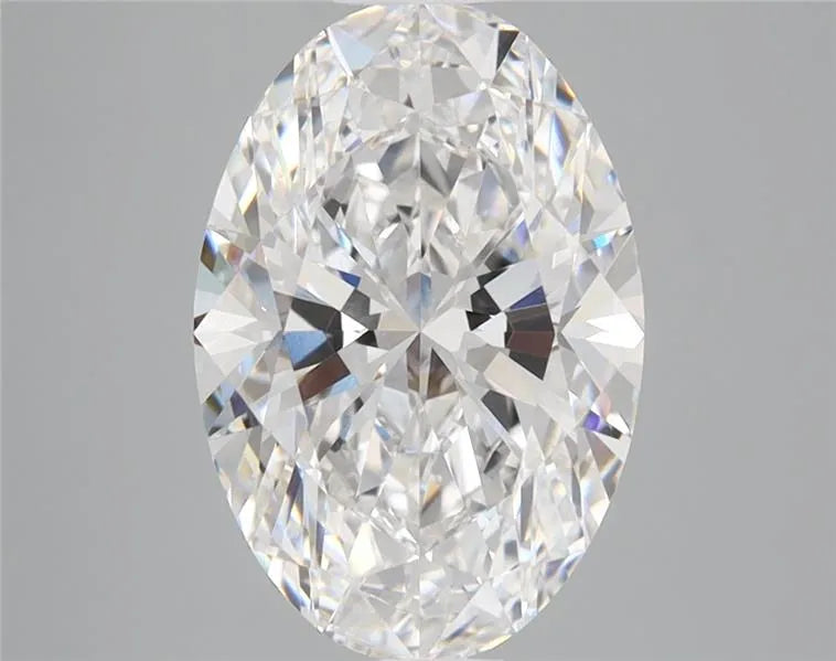 3.08ct Oval Lab Grown Diamond (Colour D, Clarity VVS2, IGI Certified)