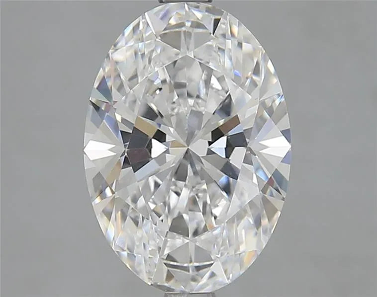 3.08ct Oval Lab Grown Diamond (Colour E, Clarity IF, GIA Certified)