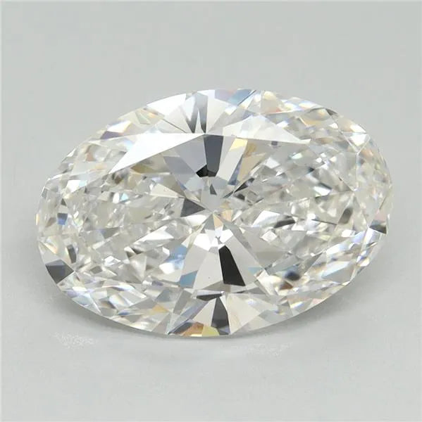 3.08ct Oval Lab Grown Diamond (Colour E, Clarity VS1, Cut VG, Uncertified)