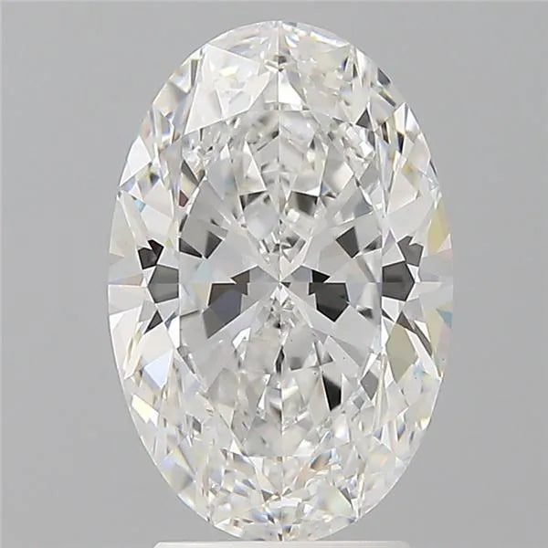 3.08ct Oval Lab Grown Diamond (Colour E, Clarity VS1, IGI Certified)