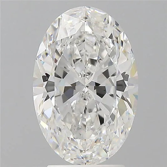 3.08ct Oval Lab Grown Diamond (Colour E, Clarity VS1, IGI Certified)