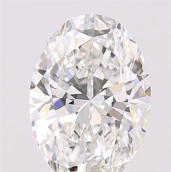 3.08ct Oval Lab Grown Diamond (Colour E, Clarity VS1, IGI Certified)