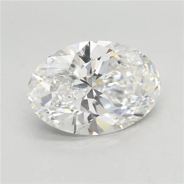 3.08ct Oval Lab Grown Diamond (Colour E, Clarity VS1, IGI Certified)