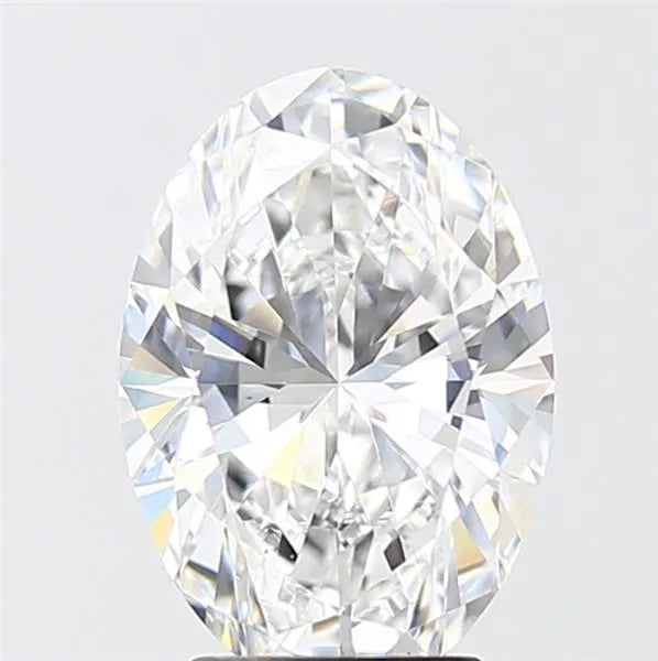 3.08ct Oval Lab Grown Diamond (Colour E, Clarity VS1, IGI Certified)