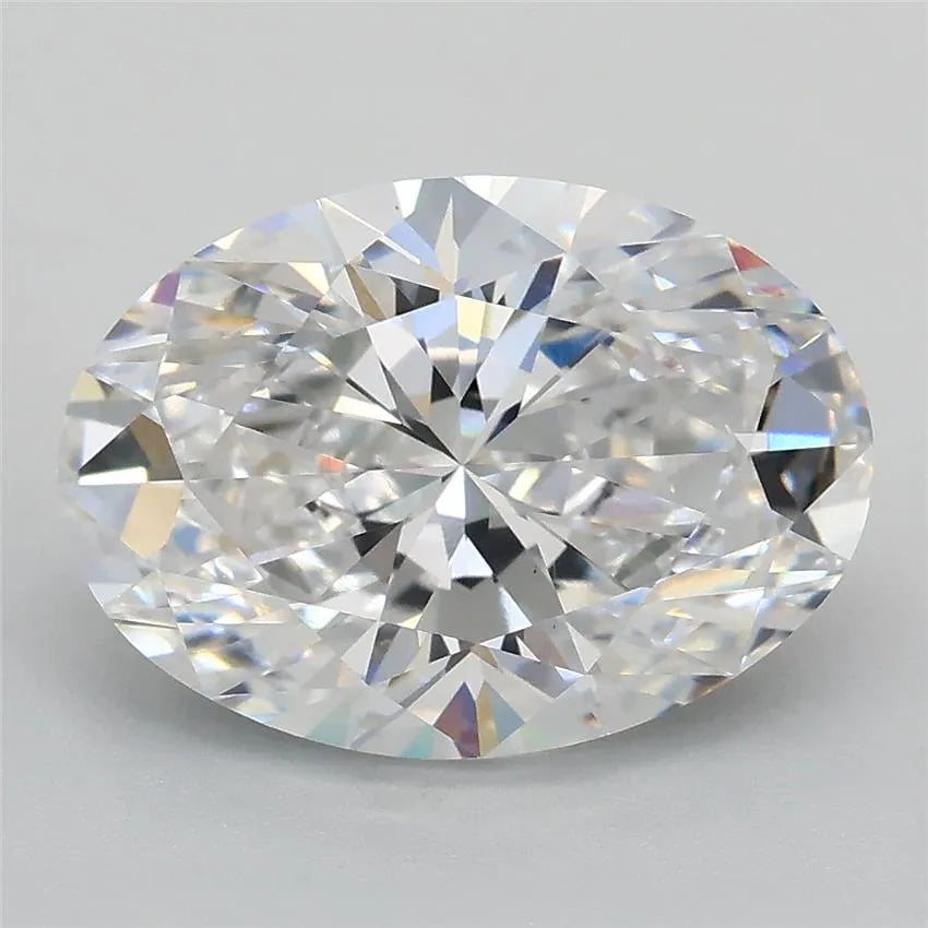 3.08ct Oval Lab Grown Diamond (Colour E, Clarity VS1, IGI Certified)