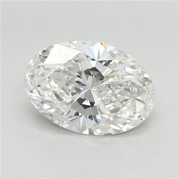3.08ct Oval Lab Grown Diamond (Colour E, Clarity VS1, IGI Certified)