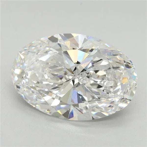 3.08ct Oval Lab Grown Diamond (Colour E, Clarity VS2, Cut GD, Uncertified)