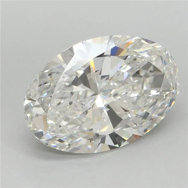 3.08ct Oval Lab Grown Diamond (Colour E, Clarity VS2, Cut GD, Uncertified)
