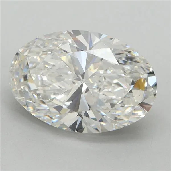 3.08ct Oval Lab Grown Diamond (Colour E, Clarity VS2, Cut GD, Uncertified)