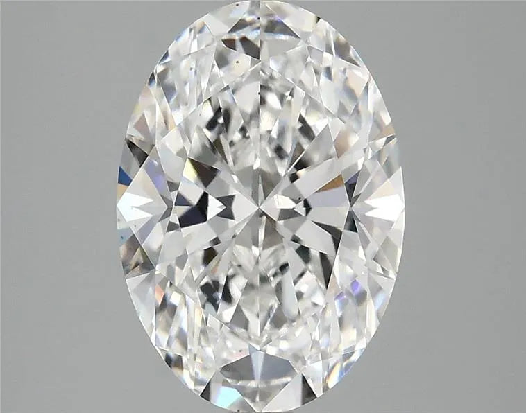 3.08ct Oval Lab Grown Diamond (Colour E, Clarity VS2, IGI Certified)