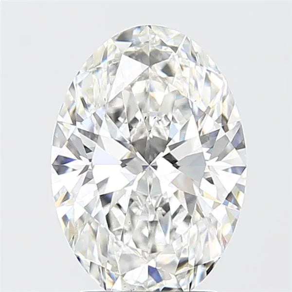 3.08ct Oval Lab Grown Diamond (Colour E, Clarity VS2, IGI Certified)
