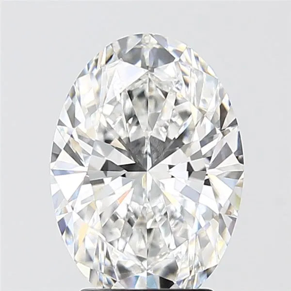 3.08ct Oval Lab Grown Diamond (Colour E, Clarity VVS1, IGI Certified)