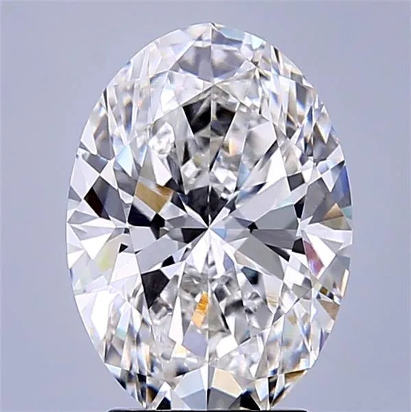 3.08ct Oval Lab Grown Diamond (Colour E, Clarity VVS1, IGI Certified)