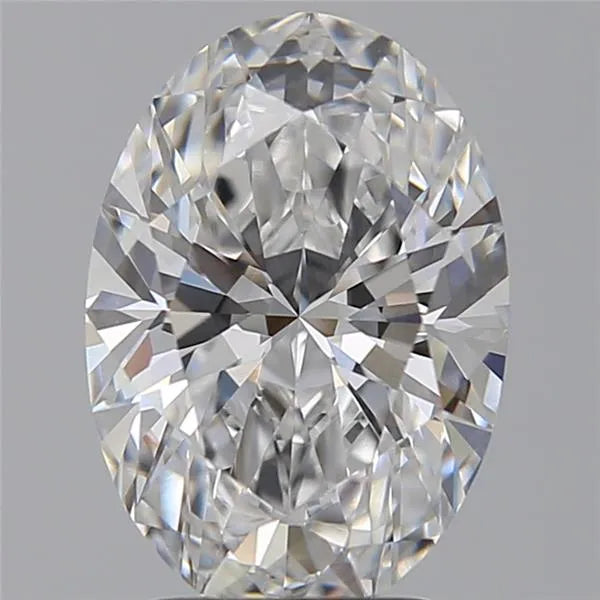 3.08ct Oval Lab Grown Diamond (Colour E, Clarity VVS2, GIA Certified)