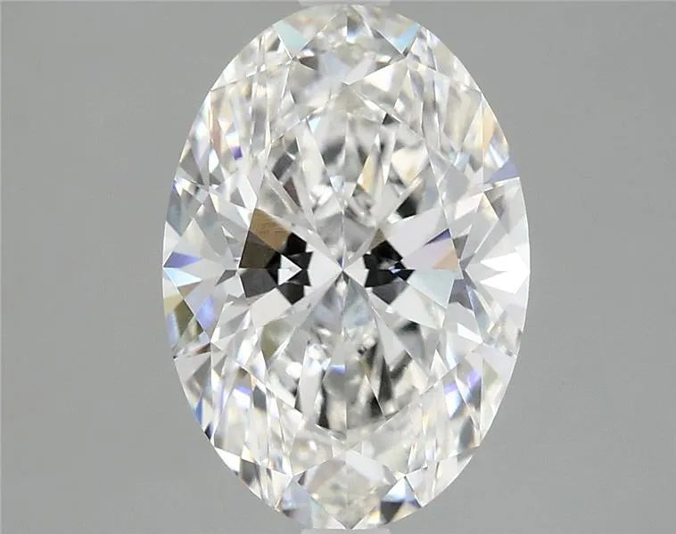 3.08ct Oval Lab Grown Diamond (Colour E, Clarity VVS2, IGI Certified)