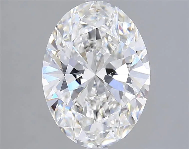 3.08ct Oval Lab Grown Diamond (Colour E, Clarity VVS2, IGI Certified)