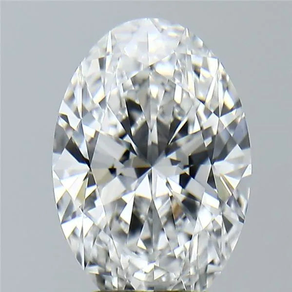 3.08ct Oval Lab Grown Diamond (Colour E, Clarity VVS2, IGI Certified)